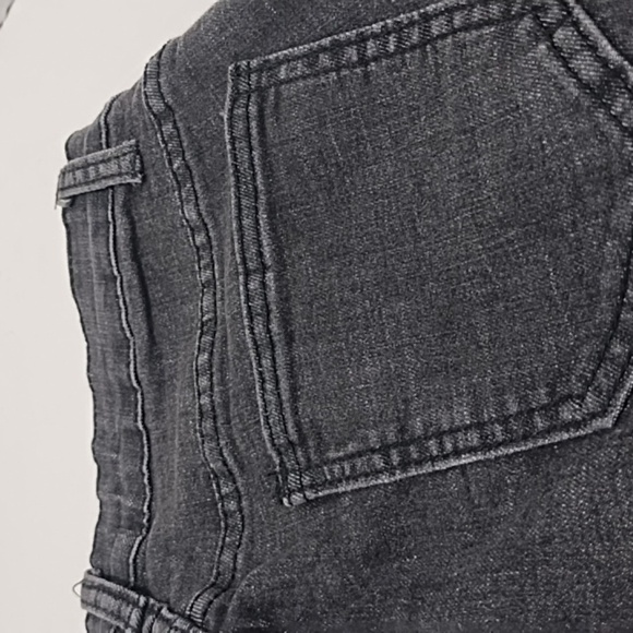 Shein women's jeans pants off black high rise Size: L - Picture 8 of 9